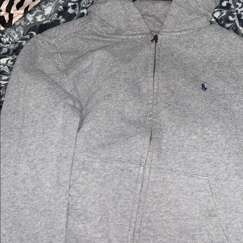 Polo zip up jacket